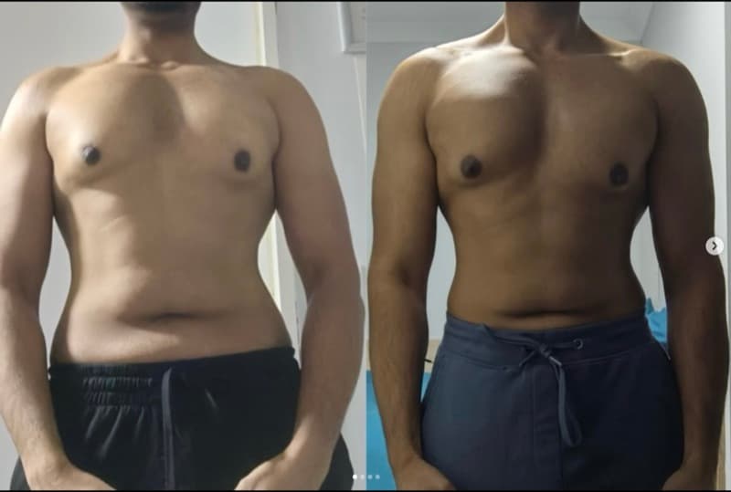 Client transformation — body recomposition